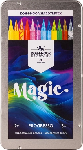 Lápices de colores artísticos Progresso Magic