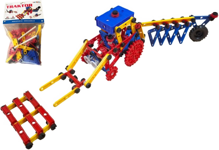 Variant mini tractor – kit de construcción politécnico de 209 piezas