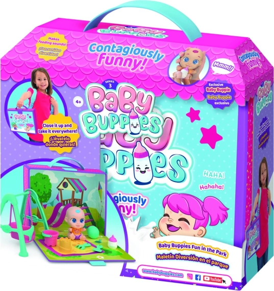 Baby Buppies bebé, set de juego con maletín