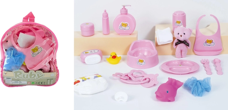 PLEJO equipamiento de viaje para muñecas