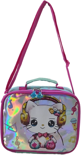 Bolso bandolera para niña Gatita dulce 23,5 cm