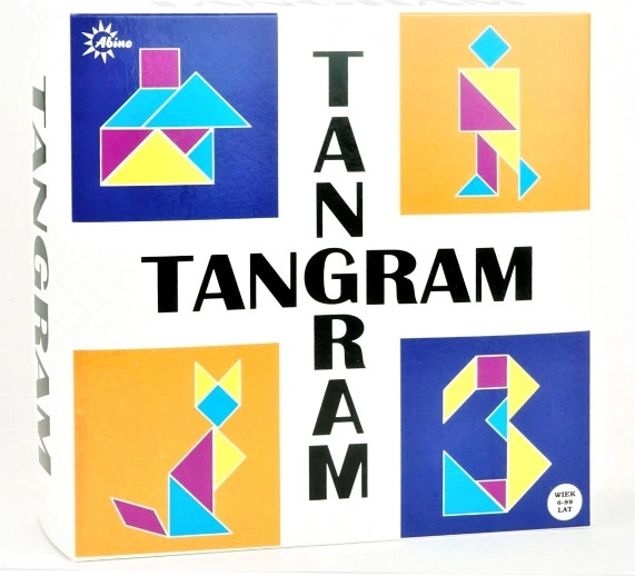 Juego de lógica Tangram – montaje rápido de patrones