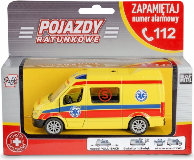 Coche de rescate – ambulancia