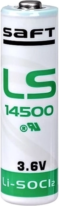 Batería de litio AA SAFT LS14500 3,6 V 2600 mAh