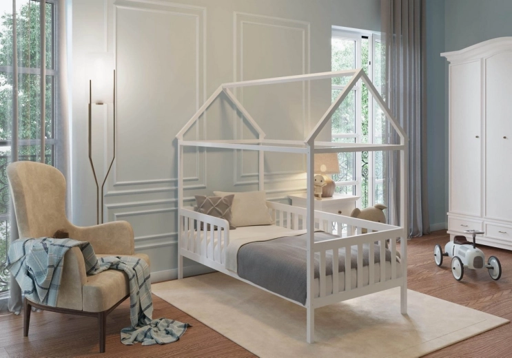 NANNA Heim cama infantil 160 × 80 cm blanca