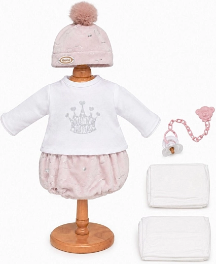 Conjunto Guca para muñeca bebé de 42–46 cm con accesorios