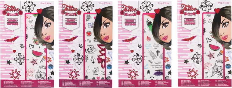 Tatuajes temporales para niñas – 2 hojas