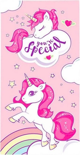Toalla con unicornio