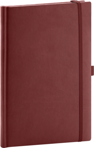Cuaderno con líneas Notique Aprint Neo color vino 15x21 cm