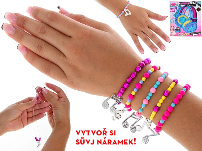 Set para hacer pulseras en caja para niños 6+