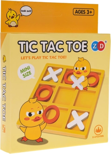 Juego de bolsillo de tres en raya – Pollito