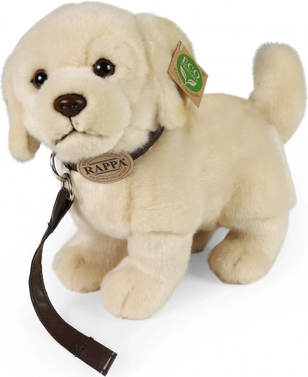 Perro de peluche Golden Retriever con correa 25 cm