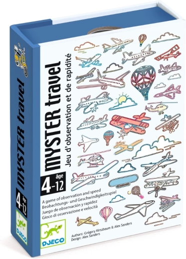 DJECO juego de cartas La ruta misteriosa