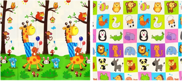 Diseño reversible que entretiene a los niños