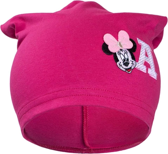 Gorro infantil de otoño New Baby Minnie rosa