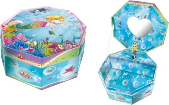 Joyero musical octogonal PECOWARE con sirena