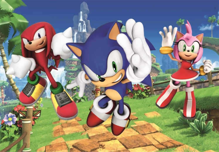 Puzzle maxi de 104 piezas Sonic