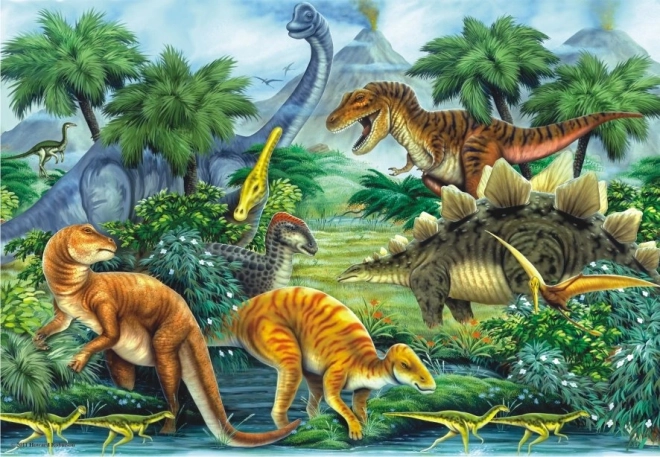 Puzzle Valle de los Dinosaurios 260 piezas