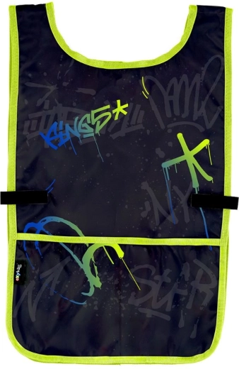 Delantal tipo poncho Graffiti para niños