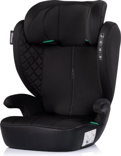 Silla de coche Chipolino Cyber i-Size 100–150 cm Noir