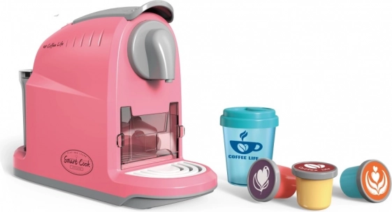 Cafetera rosa para niños