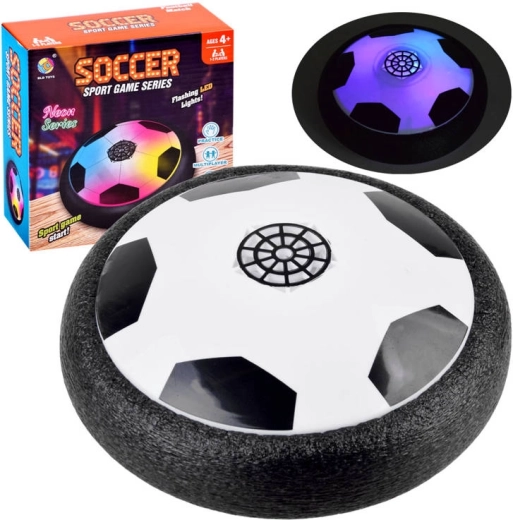 Balón de fútbol neon volador para juego interior con LED