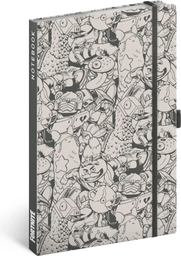 Cuaderno de notas rayado Notique Fortnite – Legends 13 × 21 cm