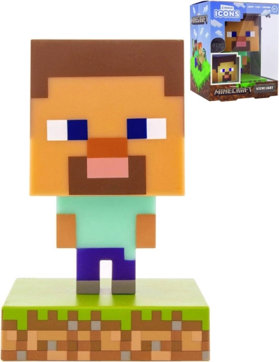 Lámpara de sobremesa Minecraft Steve