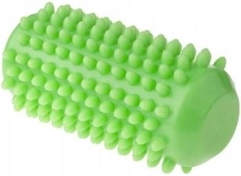 Rodillo de masaje rehabilitador con púas Fizjo 12,8 cm verde