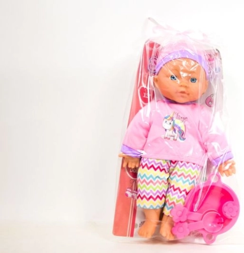 Muñeca Bobas de 30 cm con accesorios