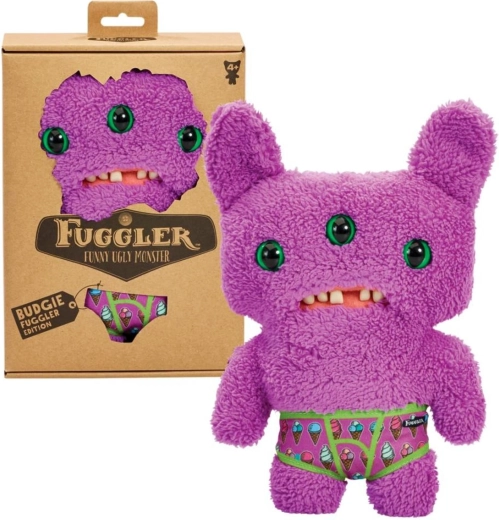 Peluche Fuggler Budgie con calzoncillos Reek-O, 22 cm