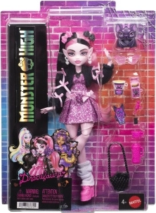 Muñeca Monster High Draculaura con accesorios y mascota