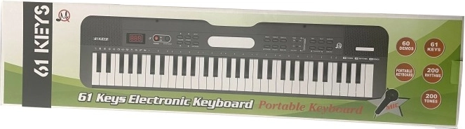 Pianito infantil con micrófono