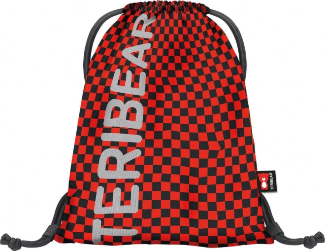 BAAGL Bolsa para calzado Teribear Roja