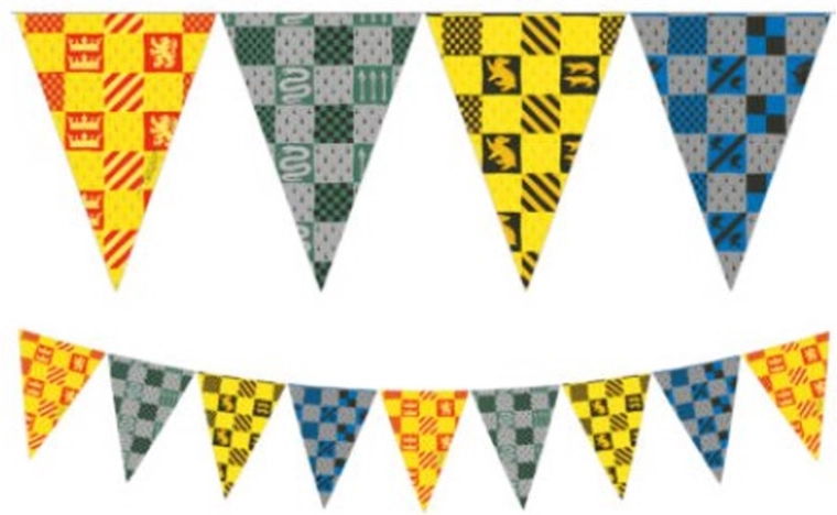Guirnalda de banderines Harry Potter