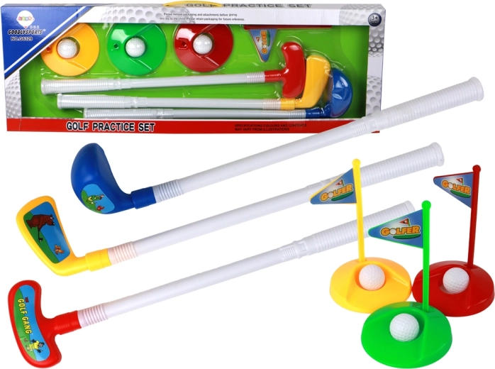 Set infantil de minigolf de 12 piezas