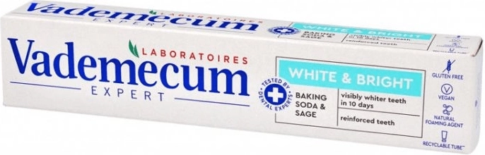 Vademecum Expert White & Bright pasta dental blanqueadora 75 ml