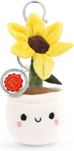 Colgante para mochila girasol 12 cm