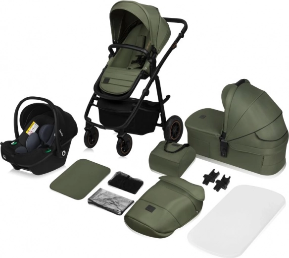 Lionelo Amber plus cochecito combinado 3 en 1 beige sand