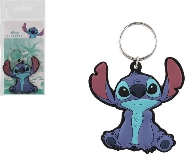 Llavero de goma Lilo & Stitch 6 cm