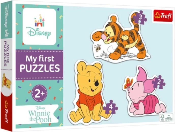 Puzzle para bebé OSO PÚ 3 en 1 (2, 3 y 4 piezas) – Trefl