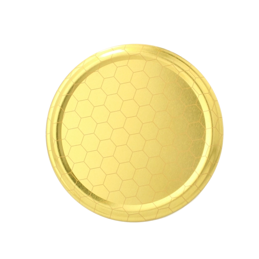 Tapas para frascos de conserva 82 mm con 6 enganches – diseño de panal de abejas
