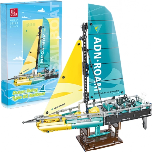 Kit de construcción Velero Tipo 65 Modelo 675 piezas