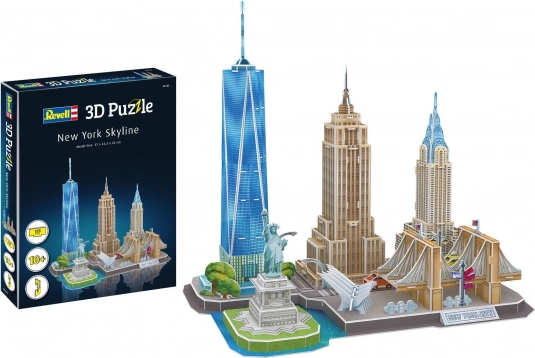 Puzzle 3D Revell New York Skyline