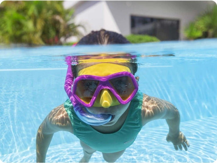 Amplia visión y protección UV