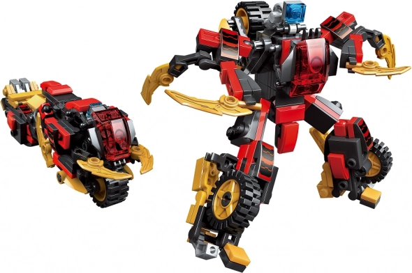 Qman Guardian of Star's Core Jinete Storm 2en1 set de construcción