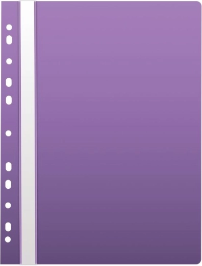 Carpeta de anillas rápida A4 violeta claro con enganche euro