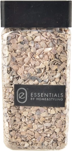 Conchas decorativas en mix gris-beige 550 g