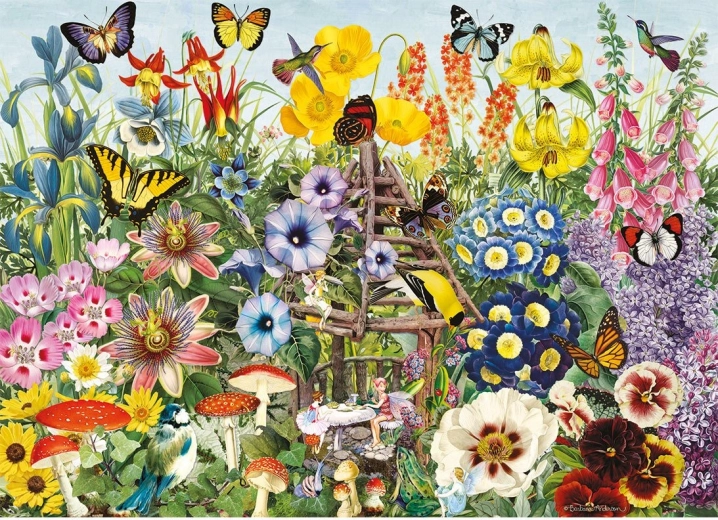 Puzle Jardín mágico de 1000 piezas