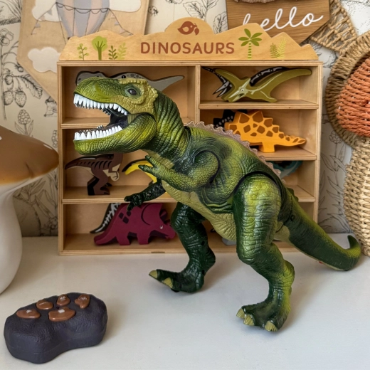 Detalles realistas del T. rex